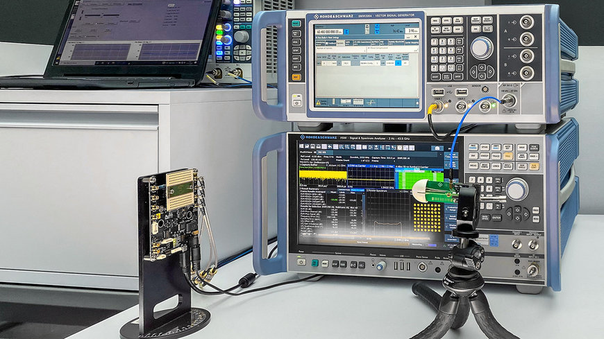 Sivers Semiconductors和Rohde & Schwarz合作，測試高達71GHz的5G射頻收發器